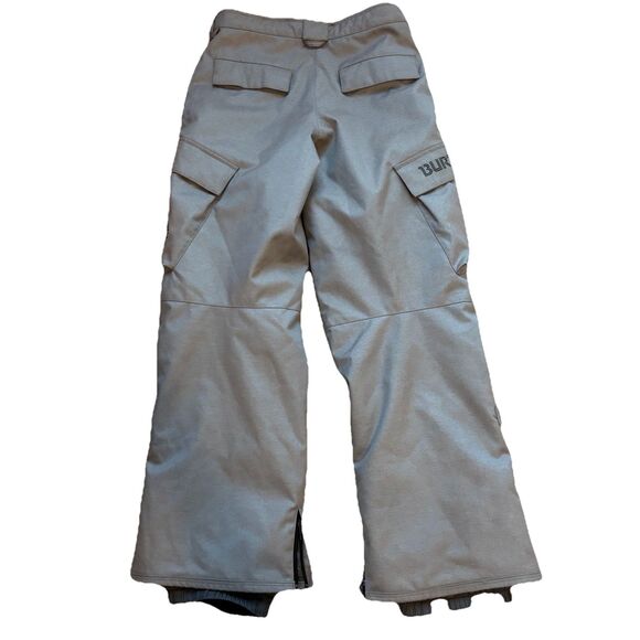 Burton DRYRIDE Cargo Snowboard Ski Pants Boys XL 14/15 Gray 30x28.5 Adjustable - Picture 9 of 16